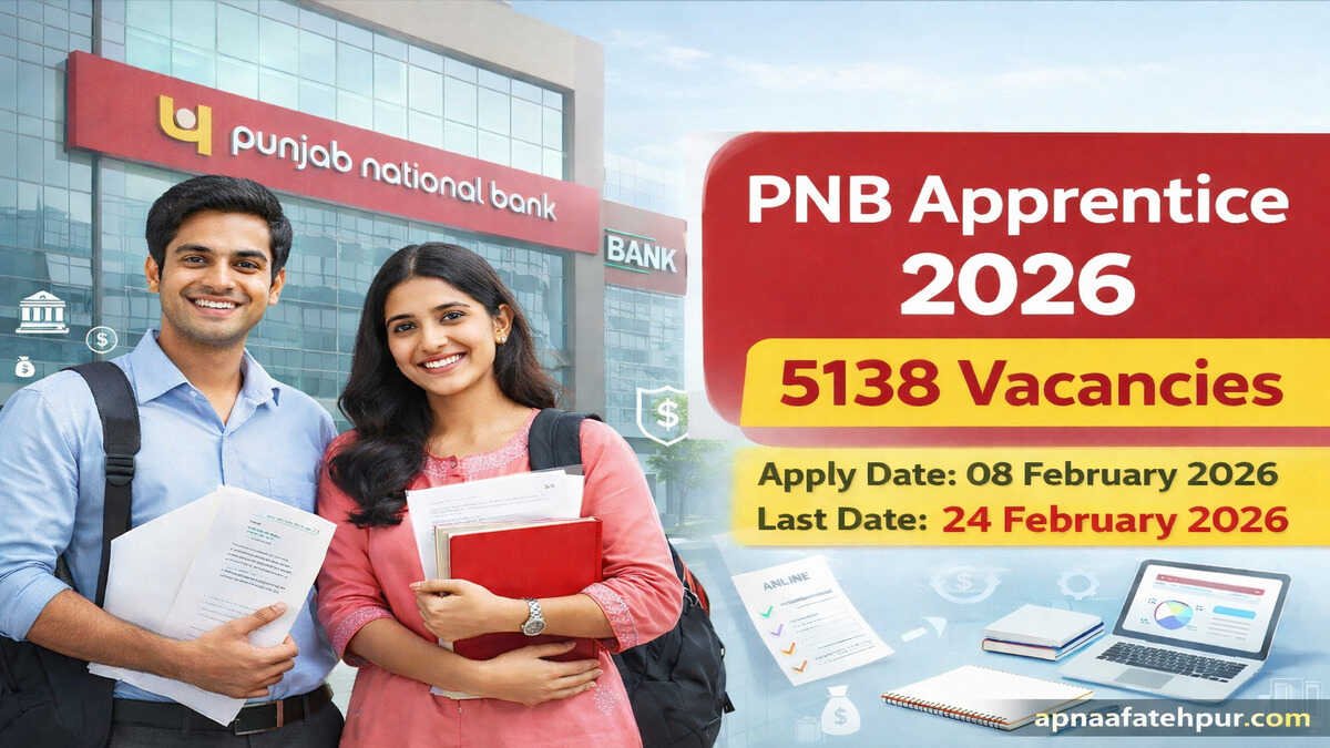 Punjab National Bank Apprentice Recruitment 2026