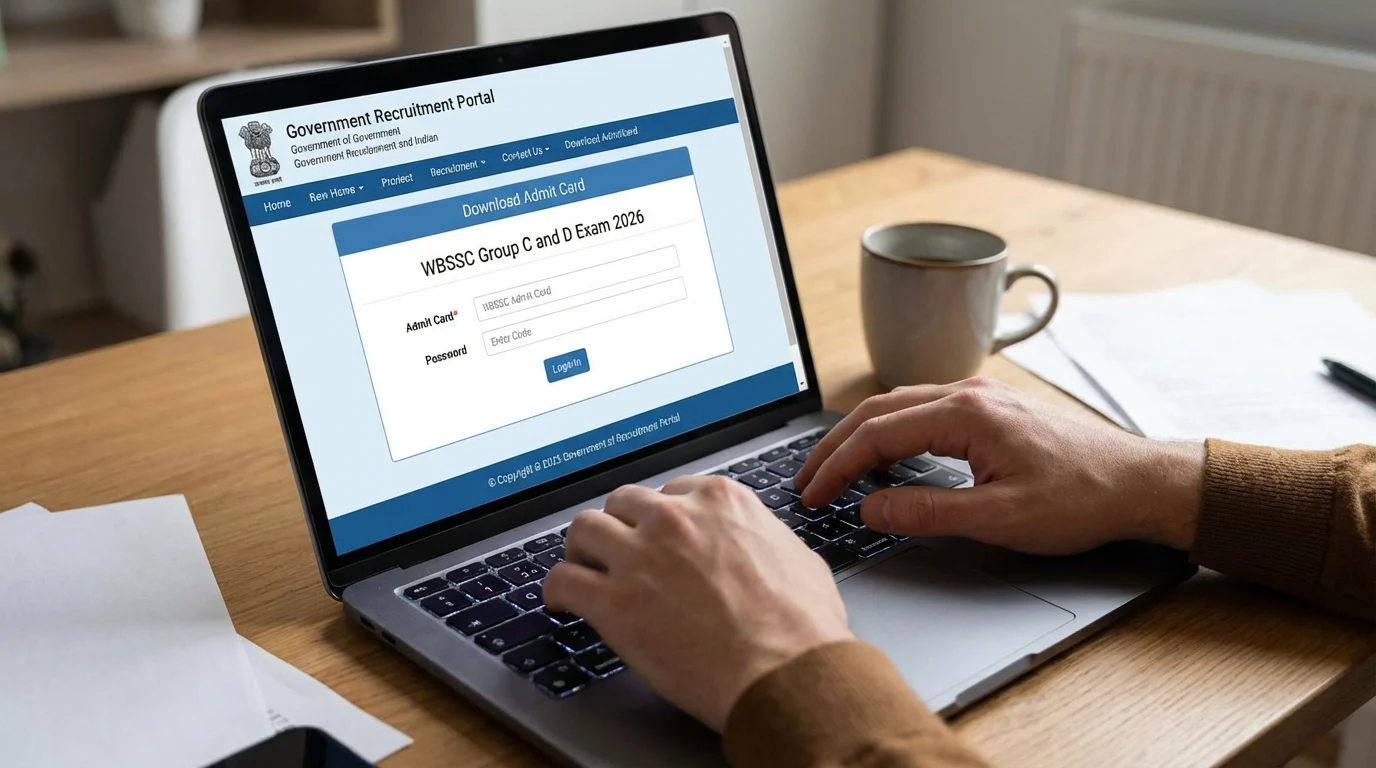 WBSSC Group C and D Admit Card 2026