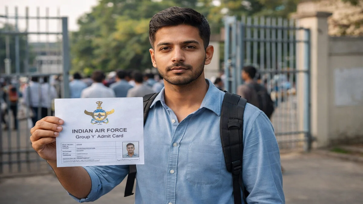 Indian Air Force Group Y Admit Card 2026