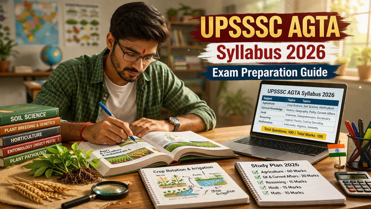 UPSSSC AGTA Syllabus 2026