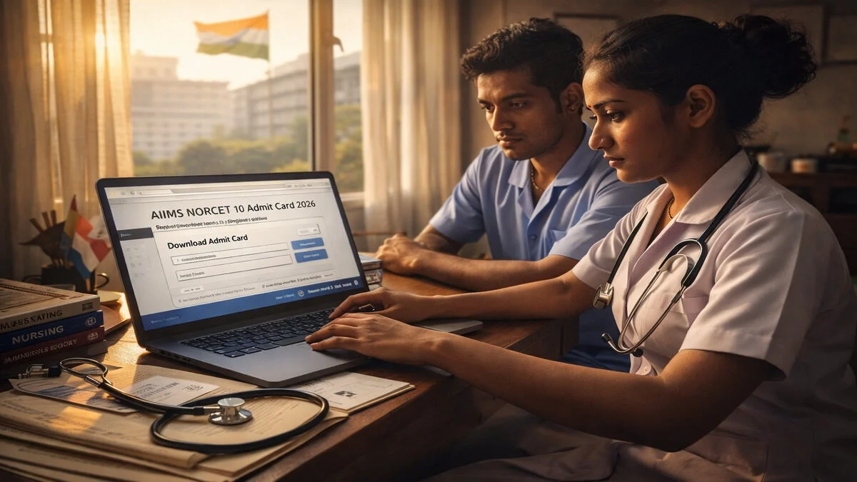AIIMS NORCET 10 Admit Card 2026
