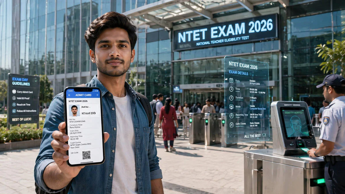 NTET NTA Admit Card 2026
